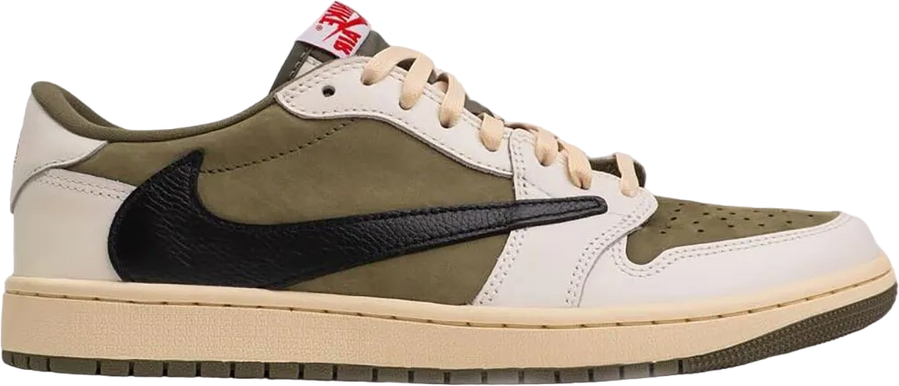 Air Jordan 1 Low x Travis Scott  Medium Olive  Matching T-Shirts, Hoodies & More