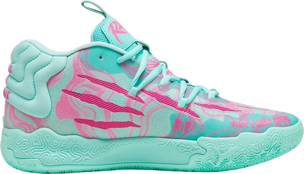 PUMA x LAMELO BALL MB.03 Miami  Electric Peppermint-Ravish 