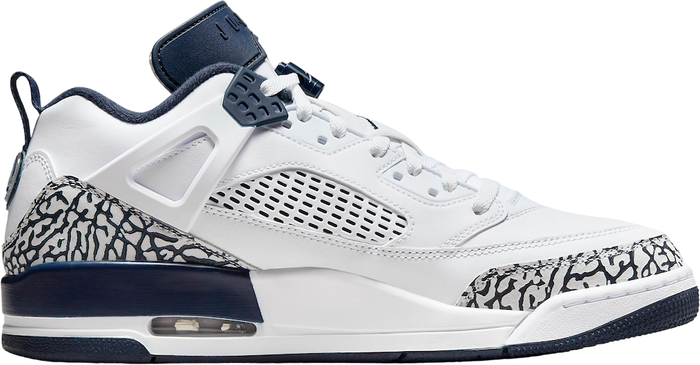 Jordan Spizike Low  White Obsidian