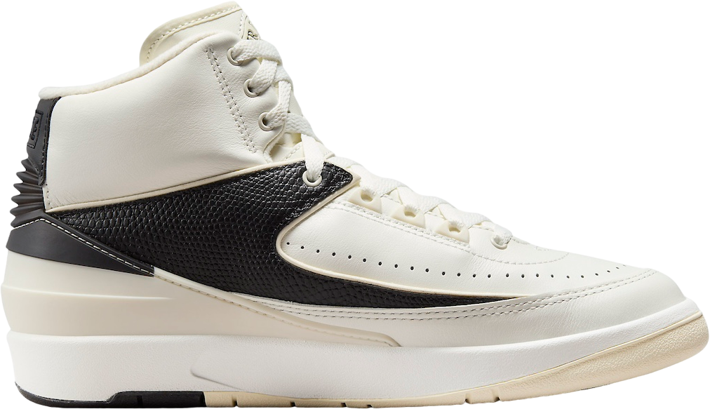 Air Jordan 2  Sail Black 