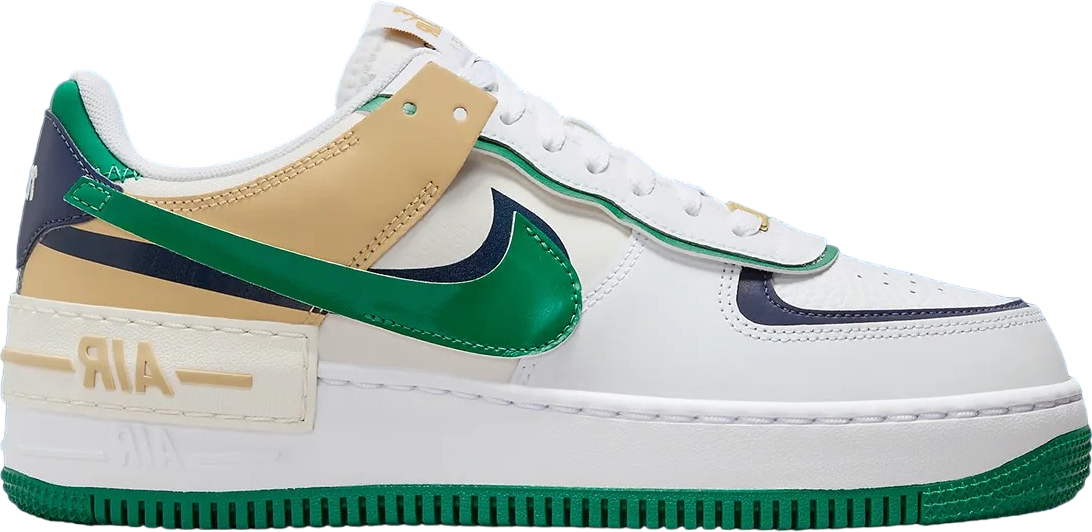 Nike Air Force 1 Shadow  Malachite Midnight Navy 