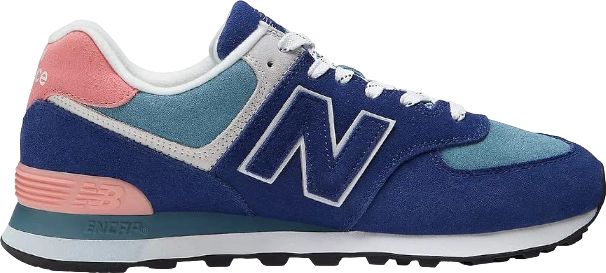 New Balance 574  Navy Natural Pink 