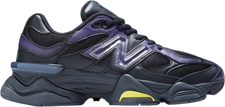 New Balance 9060 Mowalola Burglarwear Black Purple Yellow