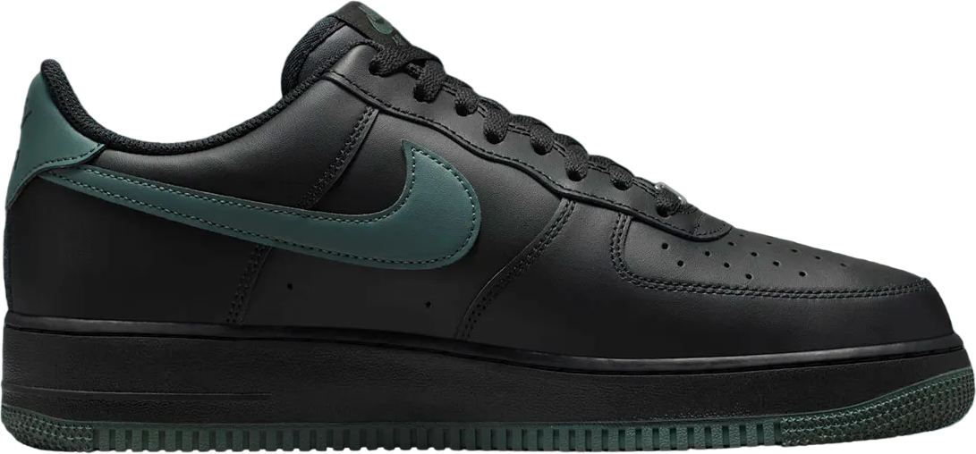 Nike Air Force 1 Low  Black Vintage Green