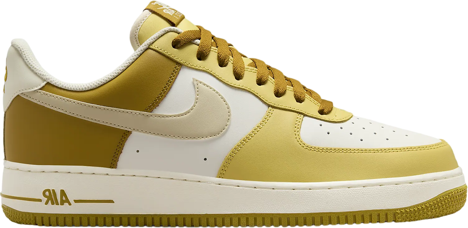 Nike Air Force 1 '07  Bronzine Saturn Gold Sail 