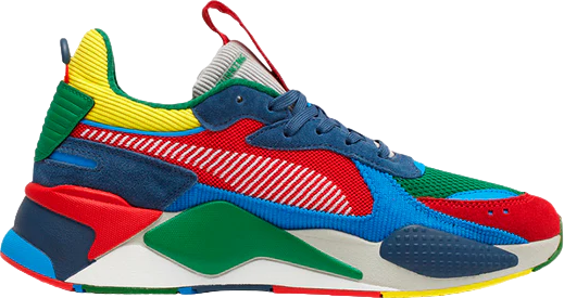 Puma RS-X Market Multi  Green High Risk Red Dark Denim 