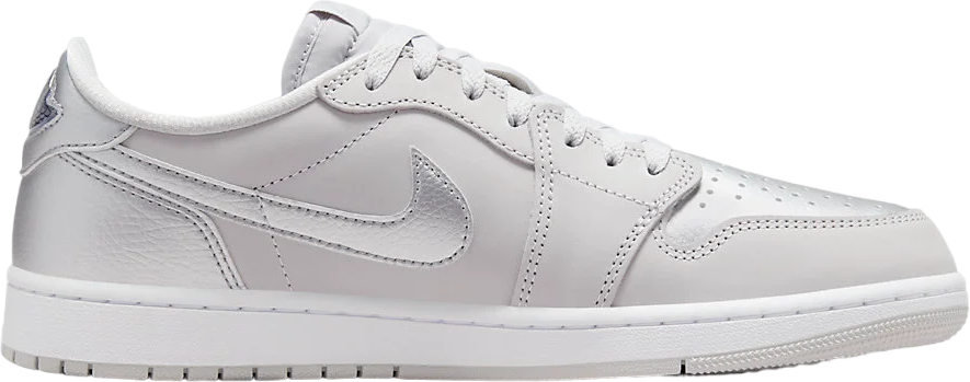 Air Jordan 1 Low OG Metallic Silver 