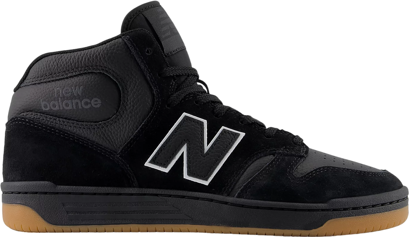 New Balance Numeric 480 High  Black Gum 