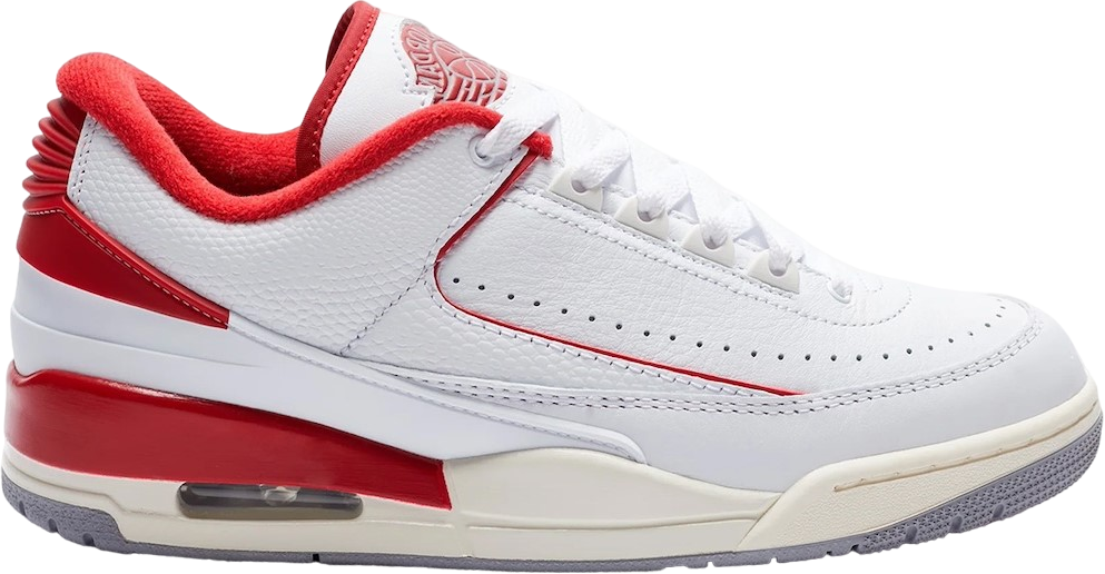 Air Jordan 2/3 White Varsity Red