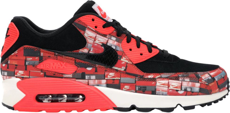 Nike Air Max 90 Atmos We Love Nike (Bright Crimson)