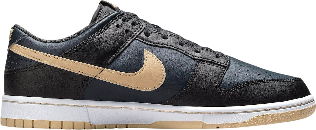 Nike Dunk Low  Black Midnight Navy 