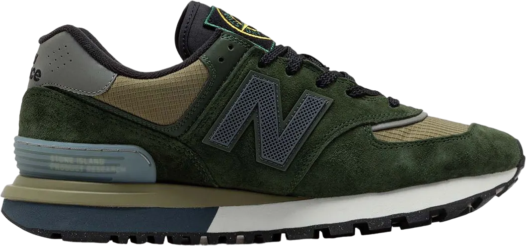 New Balance 574 Legacy Stone Island  Dark Green 