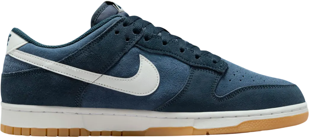 Nike Dunk Low  Armory Navy Monsoon Blue Gum 