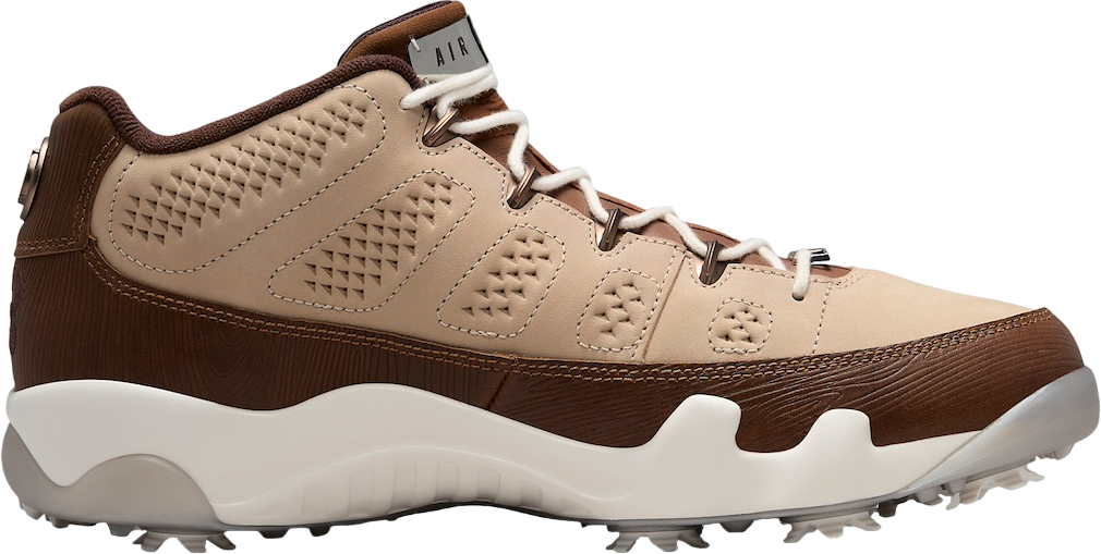 Air Jordan 9 Golf Masters  Hemp Earth Burnt Sunrise White 