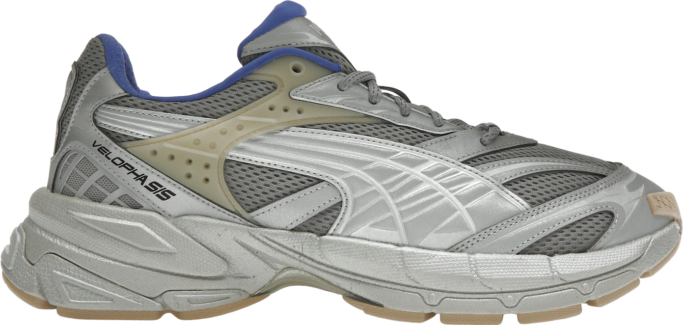 Puma Velophasis Matte Silver Royal Sapphire